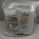 Fish Tank 2.4 Gallon Aquarium Kit with Humidifier 7-Color Auto-Looping 3 in 1 Quiet Pump with Filteration & Oxygenation & Circulation, Temperature Display, HD Glass (White)