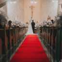 EZLucky Red Carpet Runner for Party, 2.6X15 ft, 130 GSM Felt Non-Woven Fabric, Hollywood Red Carpet for Event, Aisle Runner for Wedding Ceremony, Movie Theme Party Decorations, Red Runway Rug for Prom