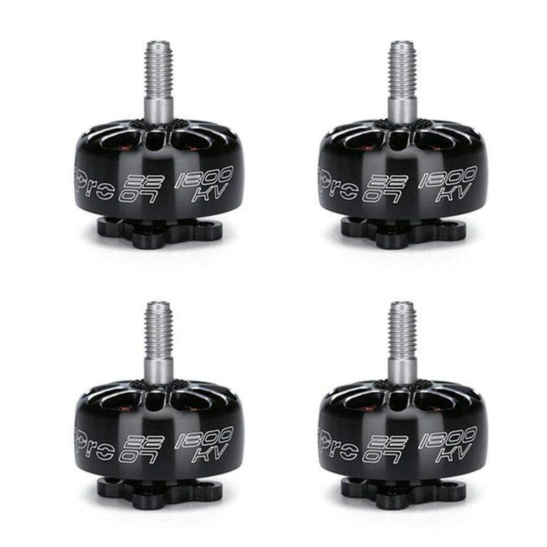 4PCS for -E Pro 2207 1800KV Brushless Motor 3-6S Lipo 4mm Shaft Diameter for 5-6in Propeller RC FPV Freestyle Drones