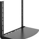 TV Wall Mount Shelf - Provides Storage Space for Set-top Boxes, DVD Players, Game Consoles, and Other Small Accessories. Sturdy Construction Supports 22 lbs