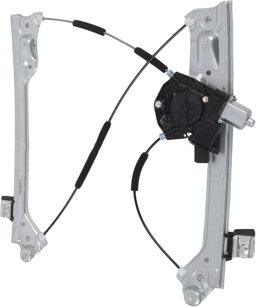 Nakkaa 751724 Driver Side Front Left Window Regulator with Motor Compatible with Silverado Suburban Tahoe Escalade Sierra Yukon XL 2014-2020 Replace# 23118067 23422490