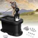 Golf Cart Ball Washer and Club Cleaner Kit for EZGO, Club Car, Yamaha, Advanced EV, Star EV, Universal & Detachable