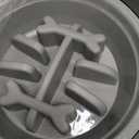 Elevated Dog Bowls for Medium Large Size Dogs, Non-Slip Dog Feeder with 1*Stainless Steel Dishes & 1*Slow Feeder Bowl, 5 Heights Adjustable Raised Bowls to 3.15-8.66-9.84-11.02-12.2 (Black)