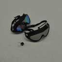 Rantizon Swim Goggles 2 Pack, Wide View Anti Fog&UV Swimming Goggles for Audlt, No Leaking Swim Glasses for Men Women Kids (Large for Adults, Aqua & Bright Silver)