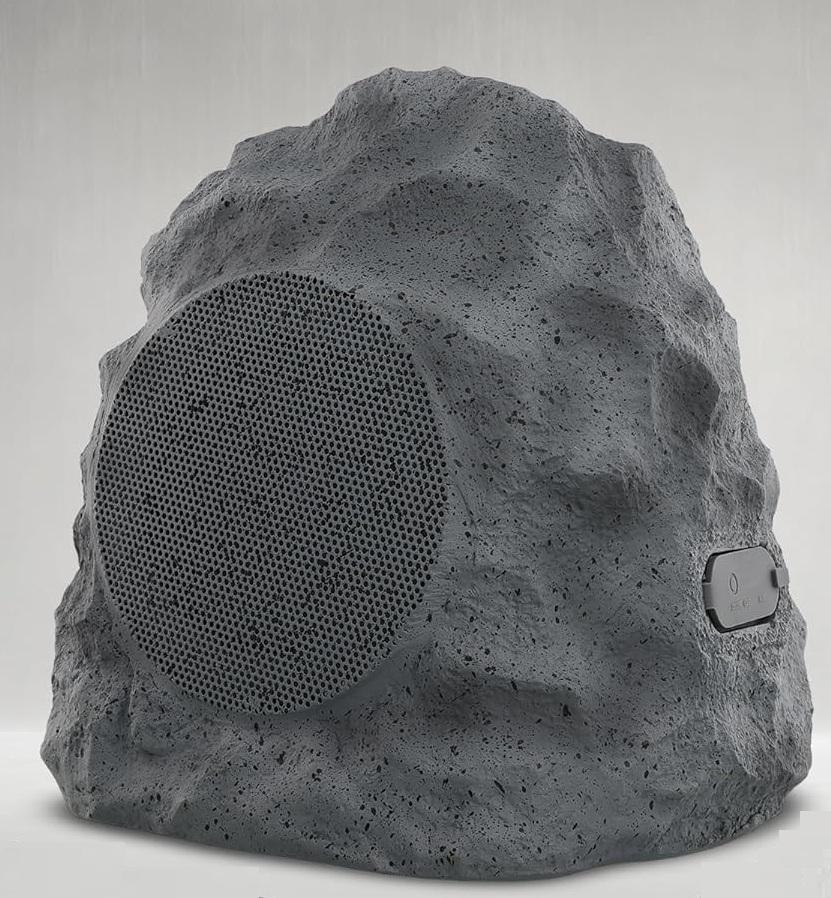 Xtreme Rock Speakers Outdoor Waterproof - IPX5 Water-Resistant Speaker with True Wireless Stereo - 33ft Range, Aux Port, Rechargeable Battery - Outdoor Speakers Bluetooth Waterproof Patio
