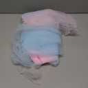 Zeyune 1 Pcs Large Pink and Blue Bow Party Decorations 13.4 x 28.7 Inch Hanging Bow for Baby Shower Birthday Girls and Boys Bachelorette Wedding Ribbon Bows for Gift Wrapping DIY Craft Party