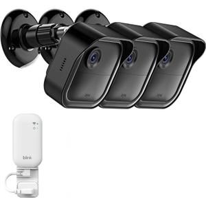 All-New Blink Outdoor Camera Surveillance Mount, 3 Pack Weatherproof Protective Housing and 360 Degree Adjustable Mount for Blink Outdoor 4/Outdoor 2K+/3rd Gen Cam, Black