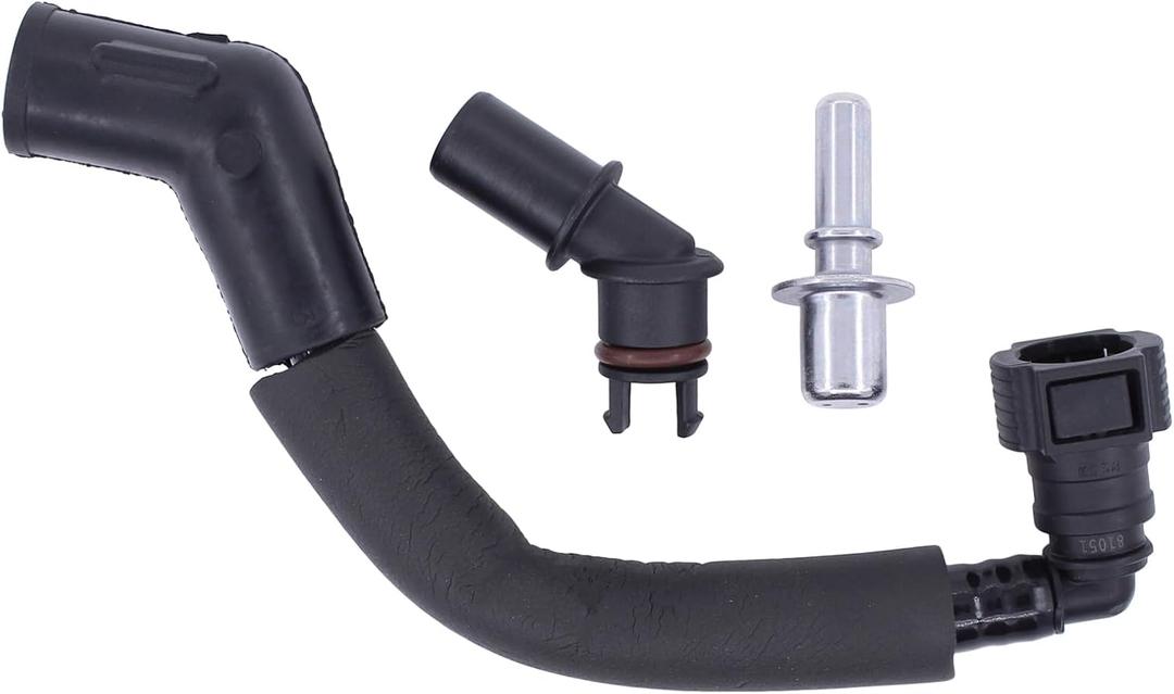 MOTOKU Positive Crankcase Ventilation Valve Tube Hose and PCV Valve Fitting Adapter Connector Right Kit for GMC Acadia Buick Enclave Chevrolet Traverse 2009-2011 Saturn Outlook 2009-2010 3.6L