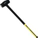12LB Sledge Hammer, Nylon Handle with Shock Reduction, Anti-Slip Grip