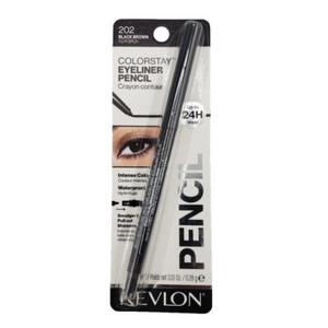 NEW REVLON COLORSTAY EYELINER PENCIL CRAYON CONTOUR-202 BLACK 