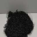 Youthfee 27 Drawstring Ponytail Deep Curly Heat Resistant Instant Clip Ponytail Extension Protective Style Afro Kinky Curly Hair Pieces for Women (27 Inch Black)