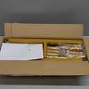 UDEAR 7.2FT Metal Arch Backdrop Stand,for Wedding Backgrounds Climbing Plants Event Decorations Outdoor Ceremonies,Gold