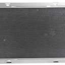 Primecooling 52MM 3 Row Core Aluminum Radiator for Montego Cougar Thunderbird Ranchero LTD II/Continental 1972-79
