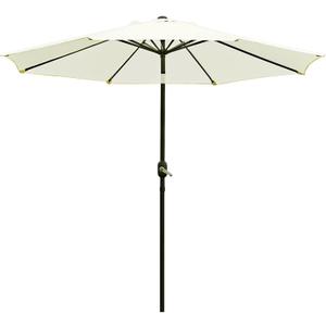 Sunnyglade 9' Patio Umbrella Outdoor Table Umbrella with 8 Sturdy Ribs (Beige)