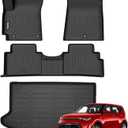 Wailtnb-Floor Mats & Cargo Mat Custom for Kia Soul 2024-2020 All Weather Mat Protection Waterproof Non-Slip Durable Floor Liners Full Set Soul Accessories Black