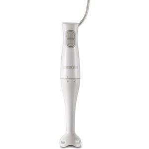 Proctor Silex Electric Immersion Blender with Detachable Dishwasher Safe Handheld Hand Blender Stick, 2-Speeds, 150 Watts, White (59739)