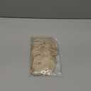 SARLA 2PCS Messy Hair Bun Hair Pieces Wavy Curly Synthetic Updo Fake Scrunchies Ponytail Extension for Women Light Champagne