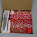 JOYIN 30 Packs Valentines Day Party Favors, Multi-Color Heart Coil Springs Toys, School Prize and Goodie Bag Stuffers, Stress Relief Fidget Toys for Kids Classroom Exchange