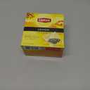 Lipton Black Tea Lemon, Pyramid Tea Bags, Flavored Teabags for a Refreshing Cup of Tea, 20 Total Tea Bags (EXP 10/30/26)