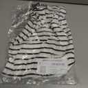 Amazon Essentials Womens Jersey Standard-Fit V-Neck Tank Top (XX-Large, Black White Stripe)