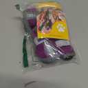 QUMY Dog Shoes for Small Dogs, Puppy Dog Boots & Paw Protector for Winter Snow Day, Summer Hot Pavement, Waterproof in Rain Weather, Ourdoor Hiking, Indoor Hardfloors Skid-resistant Sole Purple Size 3