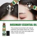 Rosemary Hair Care Gift Set Growth Oil Kit with Spray & RollerHair Repair for Strengthen & Nourish - Natural Treatment with Jojoba Oil for Damaged Hair Care Suitable for Women and Me3.38 Fl Oz