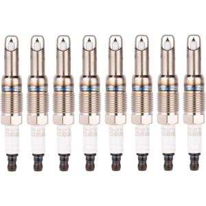 SP546 Spark Plugs Compatibile with Ford Expedition for F-150 F-250 Super Duty for F-350 Super Duty for Lincoln Mark LT for Navigator, 5.4L 6.8L V8 V10 Engine Replacement for SP421 SP515