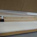 Queen Bed Frame, 11.5 Inch Solid Wood Platform Bed, Natural Pine