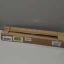 18 inch Drawer Slides 4 Pairs (8pcs) Full Extension Ball Bearing Drawer Rails Side Mount 3 fold Metal Dresser Runners for File Cabinet Trash Can Kitchen Wardrobe Glides 18" Black 100 LB Capacity