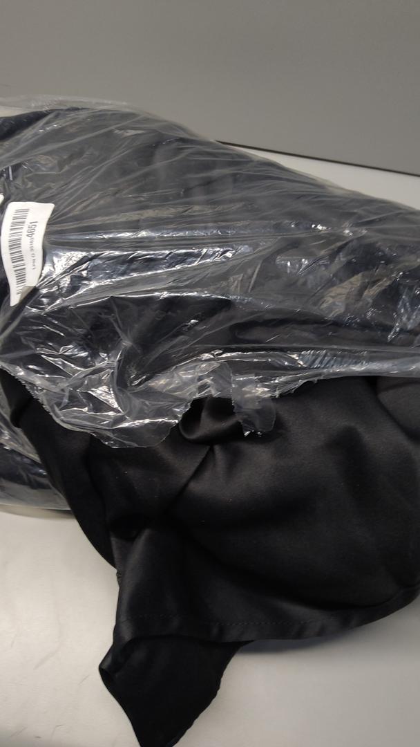 Blackout Curtains for Bedroom, Black Out Curtains  2 Panels, Long Black Drapes with Rod Pocket Back Tab, Room Darkening Noise Reducing & Wrinkle-Free Drapes for Living Room Windows, Black Curtains 2 Pcs, 8x4 Ft