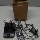 VTech 2-Handsets Cordless Phone with DECT 6.0, Full-Duplex Speakerphone, Lighted Display, Backlit Keypad, Caller ID/Call Waiting, Volume Control, Hearing Aid Compatible, Wall Mount | VG131-21 (Black)