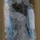 Bekith 2 Pack 64 Oz Large Milk Carton Water Bottle, Clear Plastic Milk Bottle with Cleaning Brush, Portable Leakproof Square Juice Bottle Reusable Milk Container for Outdoor Sports Travel Camping