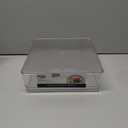 Oggi Fingergrip Lid Storage Bin, 12" x 12" x 4", Clear