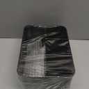 Black Shower Caddy Portable: Plastic Bathroom Caddy Countertop,Cleaning Caddy Organizer with Handle,Utility Hard Shower Basket Storage Tote for Toiletry,College Dorm Room Essential for Guys/Men