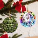 Christmas Ornaments, Unicorn Ornament, Christmas Tree Ornaments, Xmas Decorations, Holiday Decorations, Gifts for Unicorn Lovers, Holiday Party Gifts, and Xmas Gift Ideas