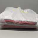 YJ.GWL Area Rugs for Living Room 4x6 Machine Washable Rugs for Bedroom, Non Slip Floral Vintage Rug Indoor Carpet, Stain Resistant Throw Rug for Dining Room Kitchen, Orange-Red