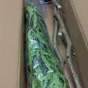 Artificial Mahonia fortunei Tree 5ft Tall Fake Trees for Indoor, Large Mahonia fortunei Plants with White Planter for Home Decor and Housewarming Gift,