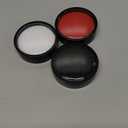 Spooktacular Creations 3PCS Halloween Makeup Face Body Paint Waterproof Foundation Cream Cake Tub, Halloween Party Cosplay Clown Sfx Costume Dress Up Makeup for Adult(1 Oz Each, White, Black, Red)