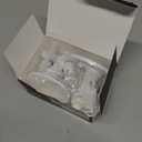 2Pack Wall Mount Bracket for Ring Stick Up Cam & Ring Outdoor Cam Plus, Adjustable Durable Mount Stand Also fit for eufy Arlo Simpllisafe Cam, Drill or No Drill Two Ways Installation Strong Adhesive (White)