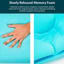 Cervical Pillow for Neck and Shoulder Pain Relief Memory Foam Orthopedic Contour Pillow Ergonomic with Adjustable Height Support for Side Back and Stomach Sleeper with Breathable Washable Pillowcase