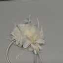 DRESHOW Fascinators Hats for Women Tea Party Fascinator Hats Vintage 50s Headwear Cocktail Wedding Church Derby Hat