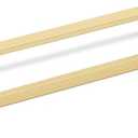 Haliwu 10 Pack Cabinet Handles Brushed Gold Cabinet Pulls 8 Inch Hole Center Drawer Pulls Modern Square Dresser Handles for Bathroom Kitchen Bedroom, Zinc Alloy