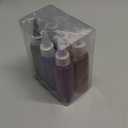 LEOBRO Glitter Glue for Crafts, 360ml Red, Silver, Gold, Green, Blue and Purple Glitter Glue Gel, for Painting, Writing, Christmas Decorations, Stocking Decoration, Stationery (6 Colors, 60ml/Color)