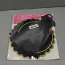 YLDW 3-Tier Cupcake Stand, Lace Trim Cake Stand Holder, Tiered DIY Cupcake Stand Tower for Dessert Table Displays, Birthday Theme Party Favors Decoration, Floral Tea Party, 12" W x 12.8" H, Black