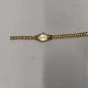 Armitron Women's Oval Faceted Crystal Bracelet Watch