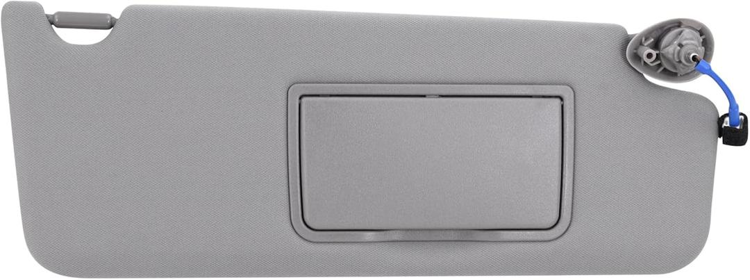 Right Passenger Side Sun Visor Fit for Honda Pilot 2017-2022, Honda Ridgeline 2018-2023 Replaces# 83230-TG7-A12ZB (Gray)