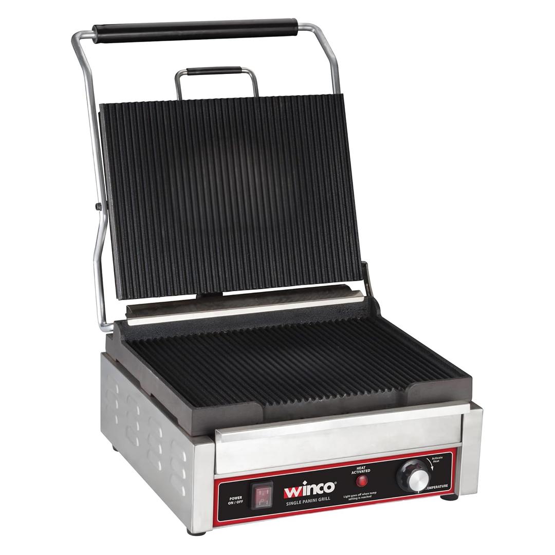 Winco Single Commercial-Grade Panini Grill Press