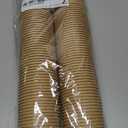 Paper Cups, 100 Pack 8 Oz Kraft Disposable Cups, Paper Coffee Cups 8 Oz, Hot Cups Water Cups for Home Office Outdoor