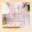 300Pcs Pearl Vase Filler, Ivory Lightpink No Hole Faux Pearl Beads for Centerpieces Vases, Candle Centerpieces, Wedding Birthday Party Home Decor 8/10/14/20mm