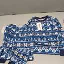 PopReal Christmas Pajamas for Family, Family Christmas Pajamas PJs Matching Sets Top Sleepwear Jammies KIDS 120